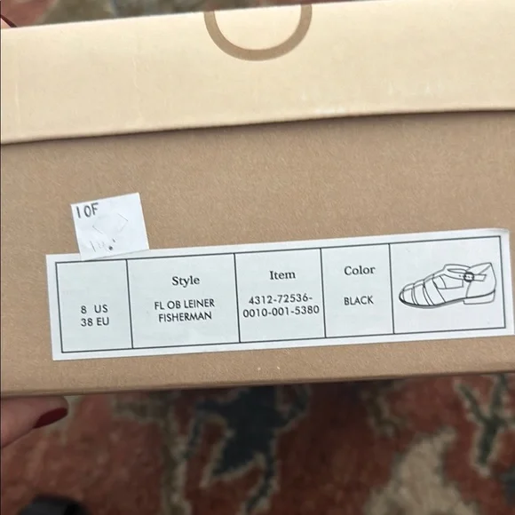 Pilcro Black Women's Fisherman Sandals - Picture 5 of 5